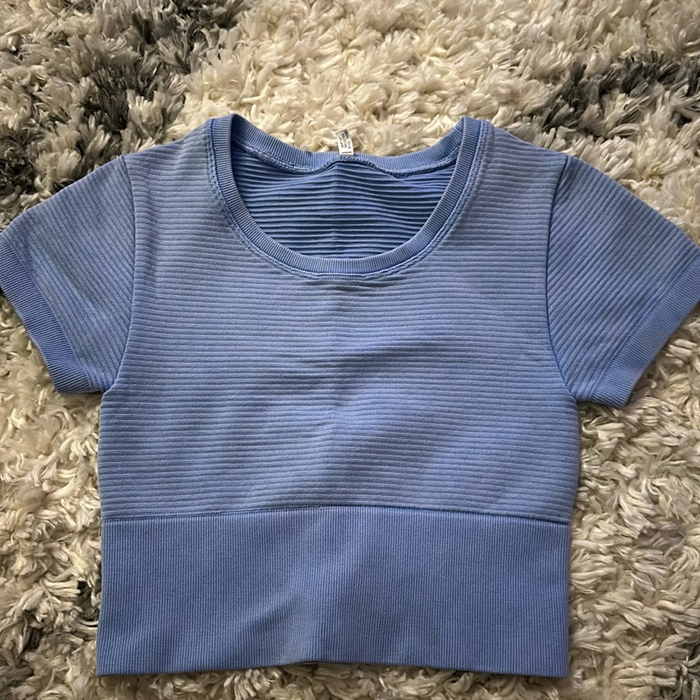 Aerie blue top xs
